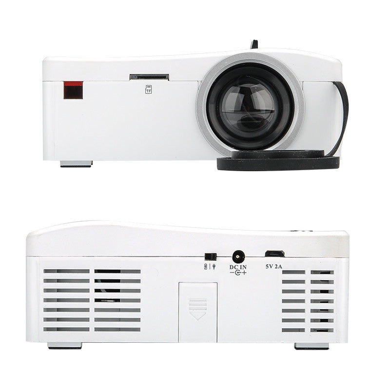 UNIC UC18 Mini LCD Projector - 320 x 180, 48 Lumens, Remote Control