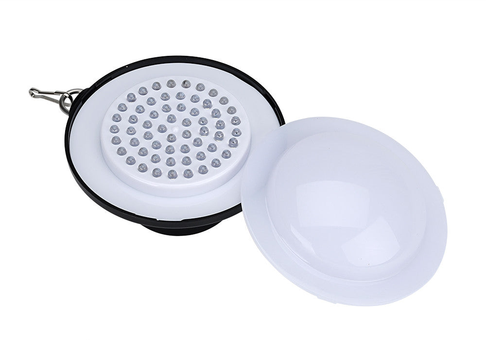 360 Lumen LED Camp Light - 60 LEDs, 5.5V Polycrystalline Solar Panel, 5 Modes, 1200mAh Battery