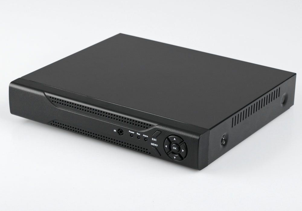 4 Camera DVR Surveillance Kit “SecureView II” - 4 Channel DVR, 4 Outdoor Cameras, Remote Viewing