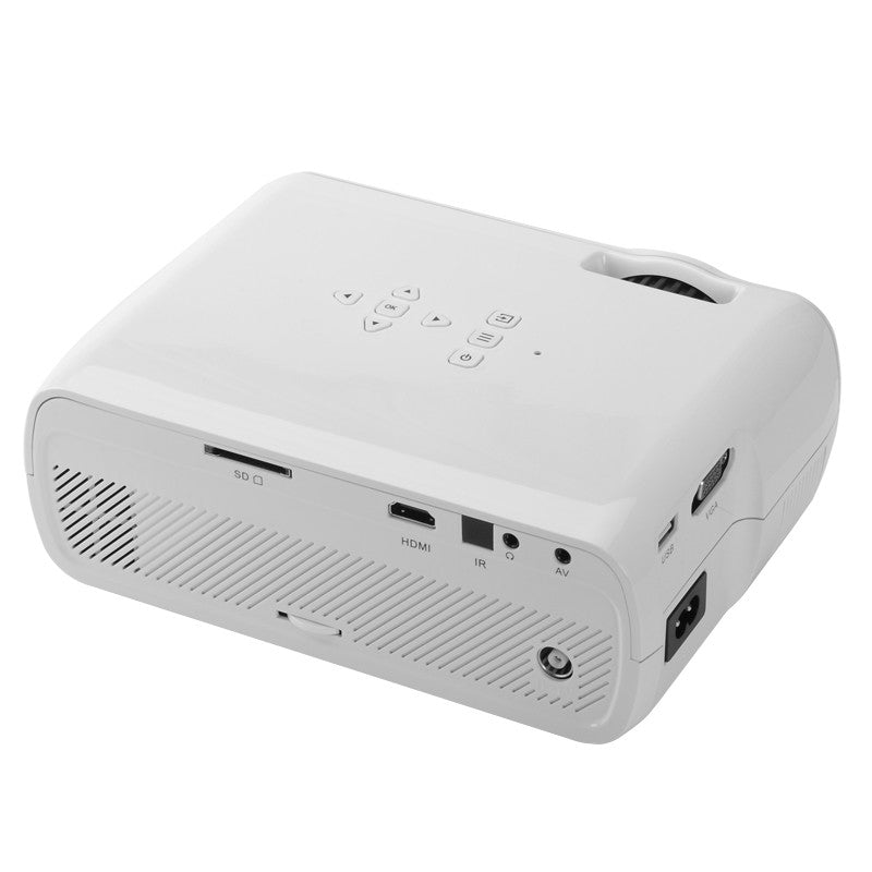 BL-80 Mini LED LCD Projector - 1000 Lumens, 1080P Support, LCD+LED Optical Engine, 20,000 Hours Lamp Life, HDMI