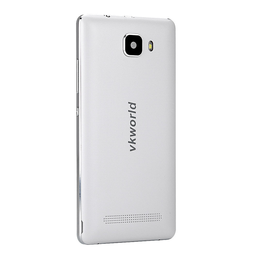 VKWorld T3 Smartphone - 5 Inch HD screen, MTK6735, 2GB RAM, 16GB ROM, Android 5.1, 4G (White)