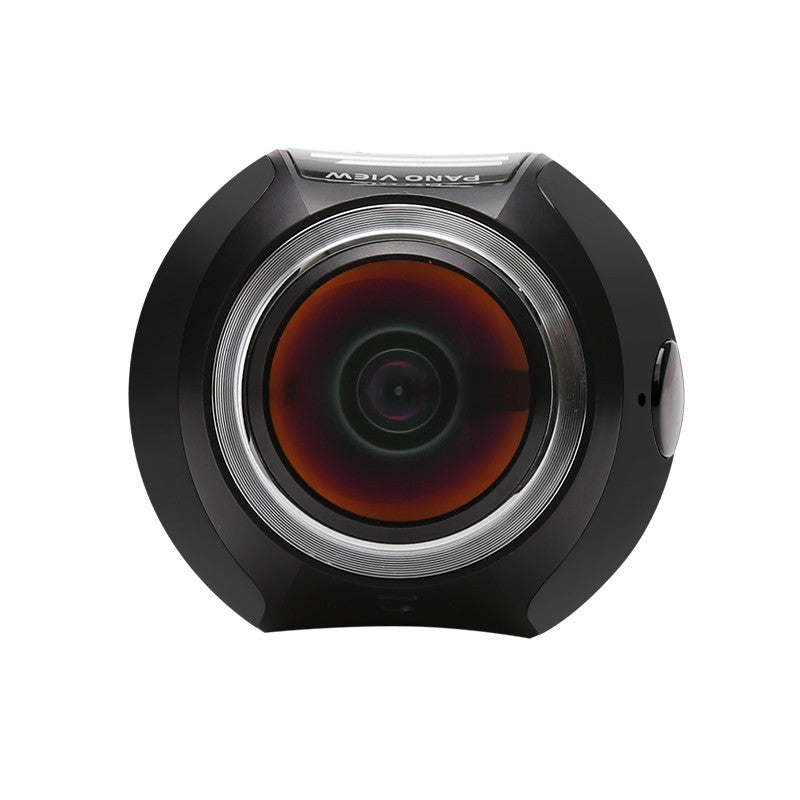 360 Degree 4K Action Camera - 30M Waterproof, 220 Degree Fish Eye Lens, 16MP, FHD 2448P At 30FPS, Wi-Fi, HDMI (Black)