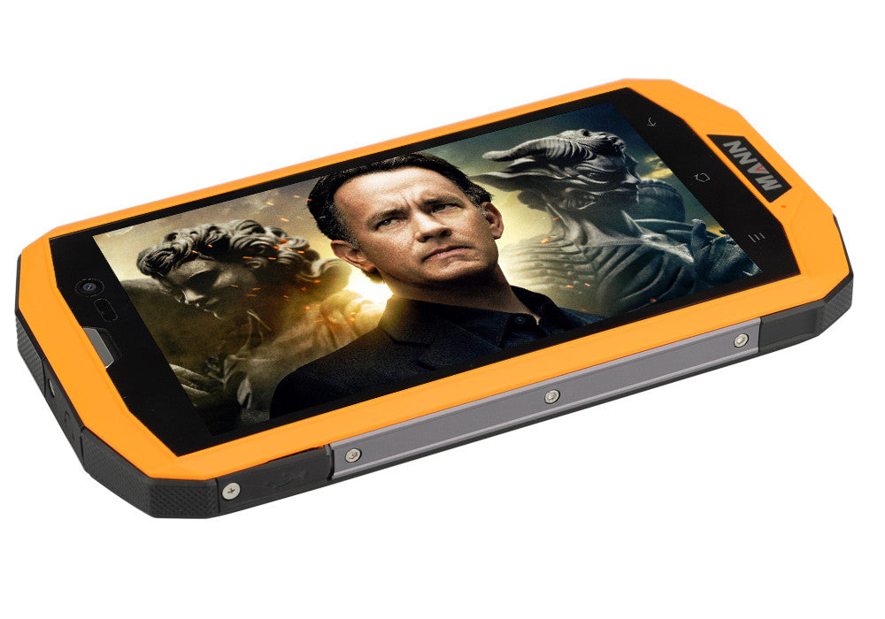MANN ZUG 5S+ Rugged Phone - 5 Inch 1280x720 Screen, 4G, Qualcomm MSM8926, IP67 Waterproof Rating, Android 4.4