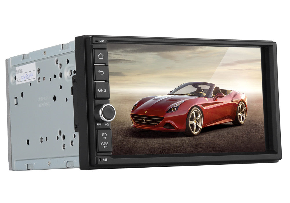 7 Inch Android 4.4 Car Media Player - 2DIN Fitting, 3G, Bluetooth, Wi-Fi, GPS, RK3066 1.6GHz CPU, 1GB RAM