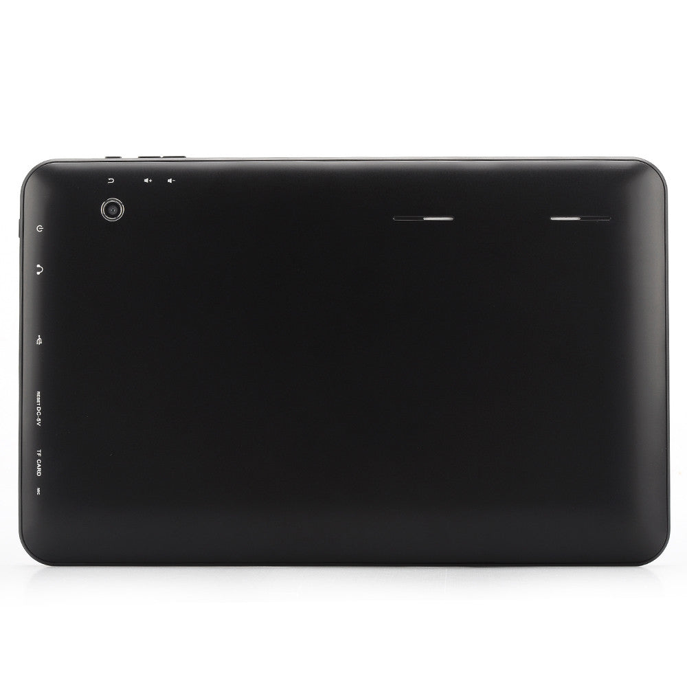 10.1 Inch Quad Core Tablet - A33 CPU, 1GB RAM, 16GB Memory, Android 4.4, Micro SD Slot, 5000mAh Battery (Black)
