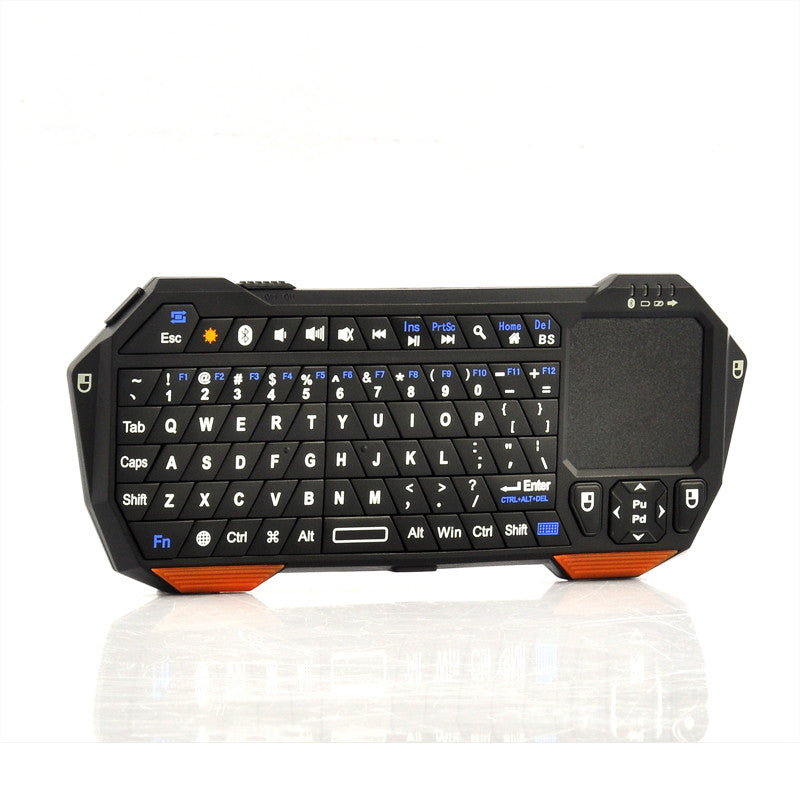 Mini Bluetooth QWERTY Keyboard - OS Optimized, Touch Mouse Pad