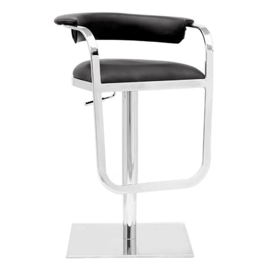 Fine Mod Imports Barb Bar Stool, Black