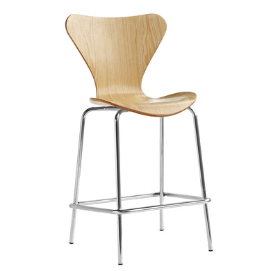Fine Mod Imports Jays Counter Stool, Natural