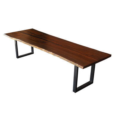 Fine Mod Imports Ambassador Dining Table, Walnut