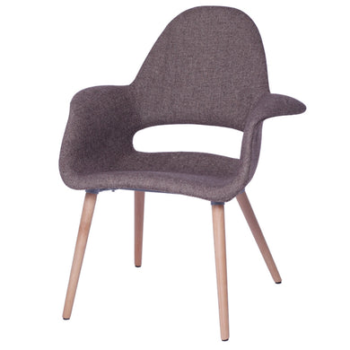 Fine Mod Imports Forza Dining Chair, Gray