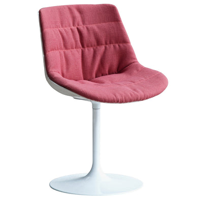 Fine Mod Imports Blossem Dining Chair, White