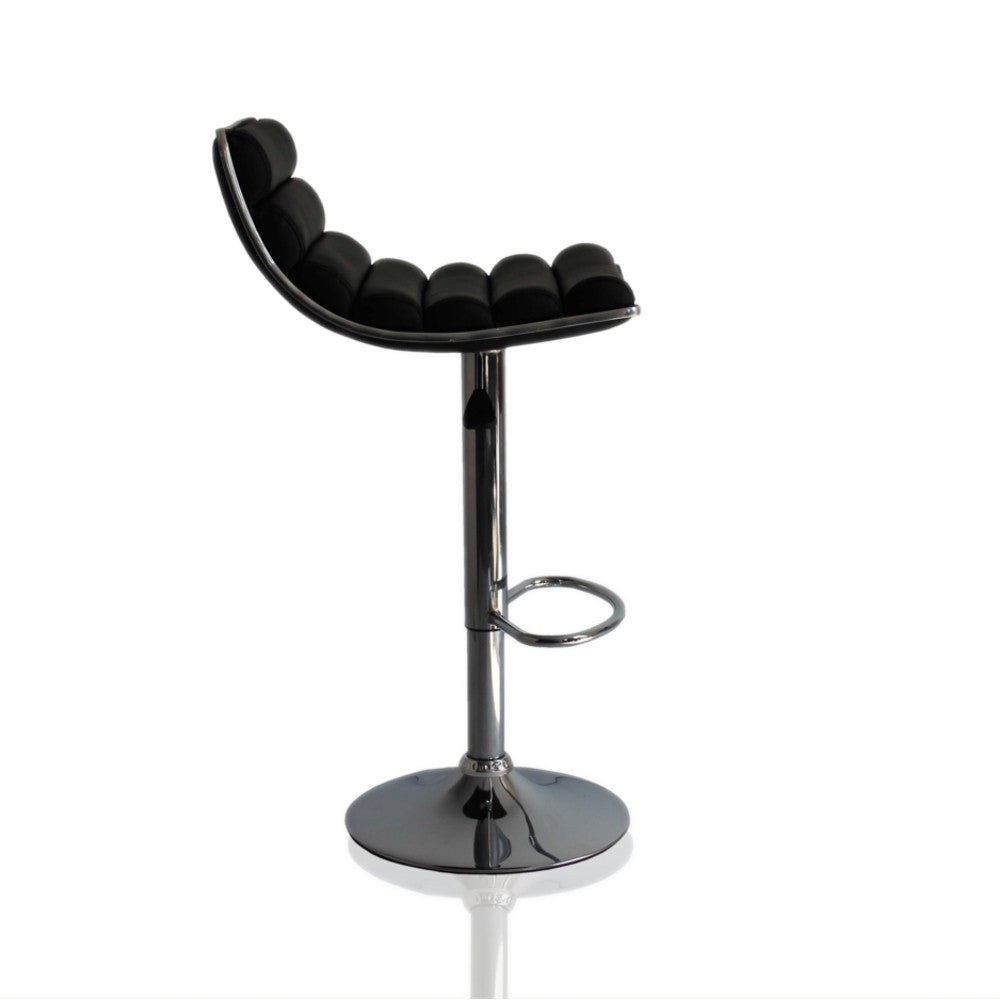 Fine Mod Imports Linder Bar Stool, Black