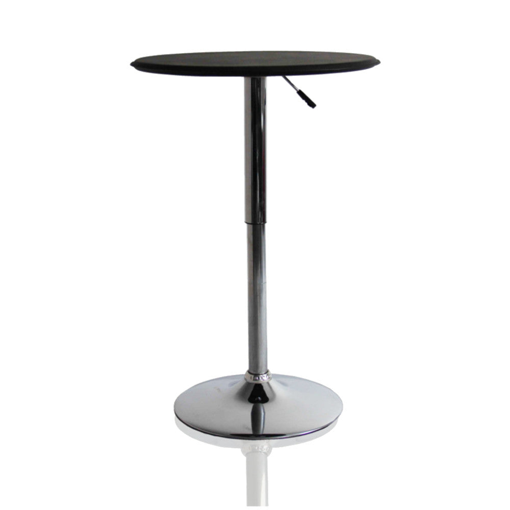 Fine Mod Imports Adjustable Bar Table, Black