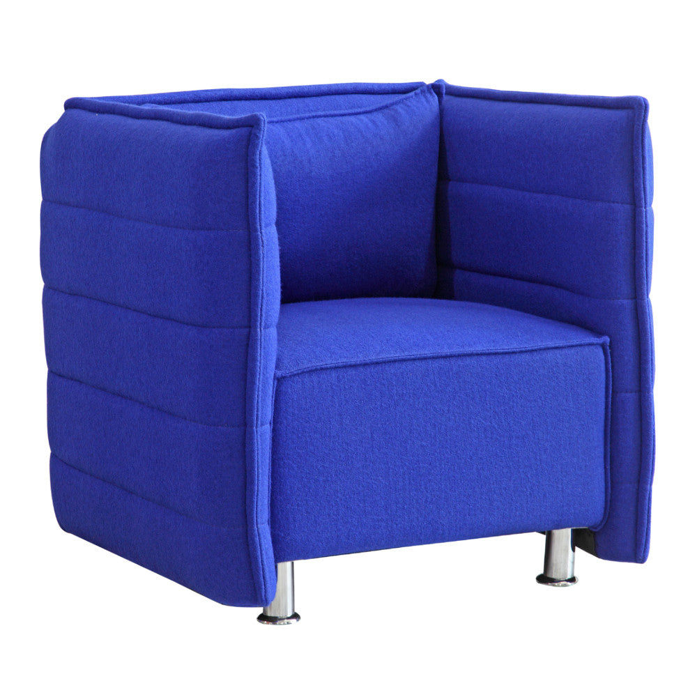 Fine Mod Imports Sofata Chair, Blue