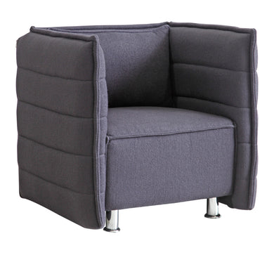 Fine Mod Imports Sofata Chair, Gray