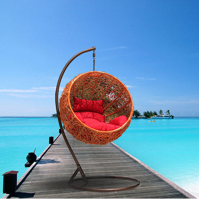 Fine Mod Imports Deep Hanging Seat, Natural
