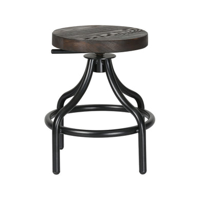 Fine Mod Imports Alta Stool, Walnut