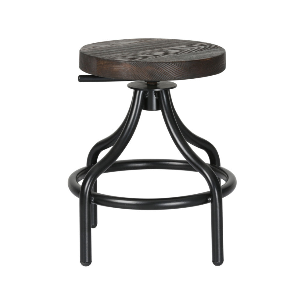 Fine Mod Imports Alta Stool, Walnut