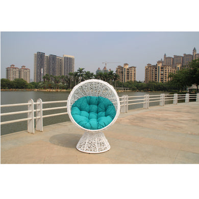 Fine Mod Imports Cabana Chair, Blue