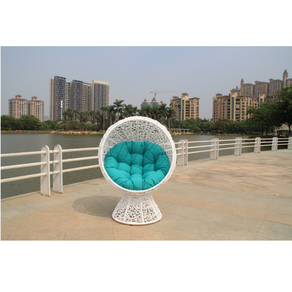 Fine Mod Imports Cabana Chair, Blue