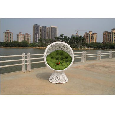 Fine Mod Imports Cabana Chair, Green