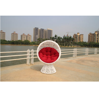 Fine Mod Imports Cabana Chair, Red