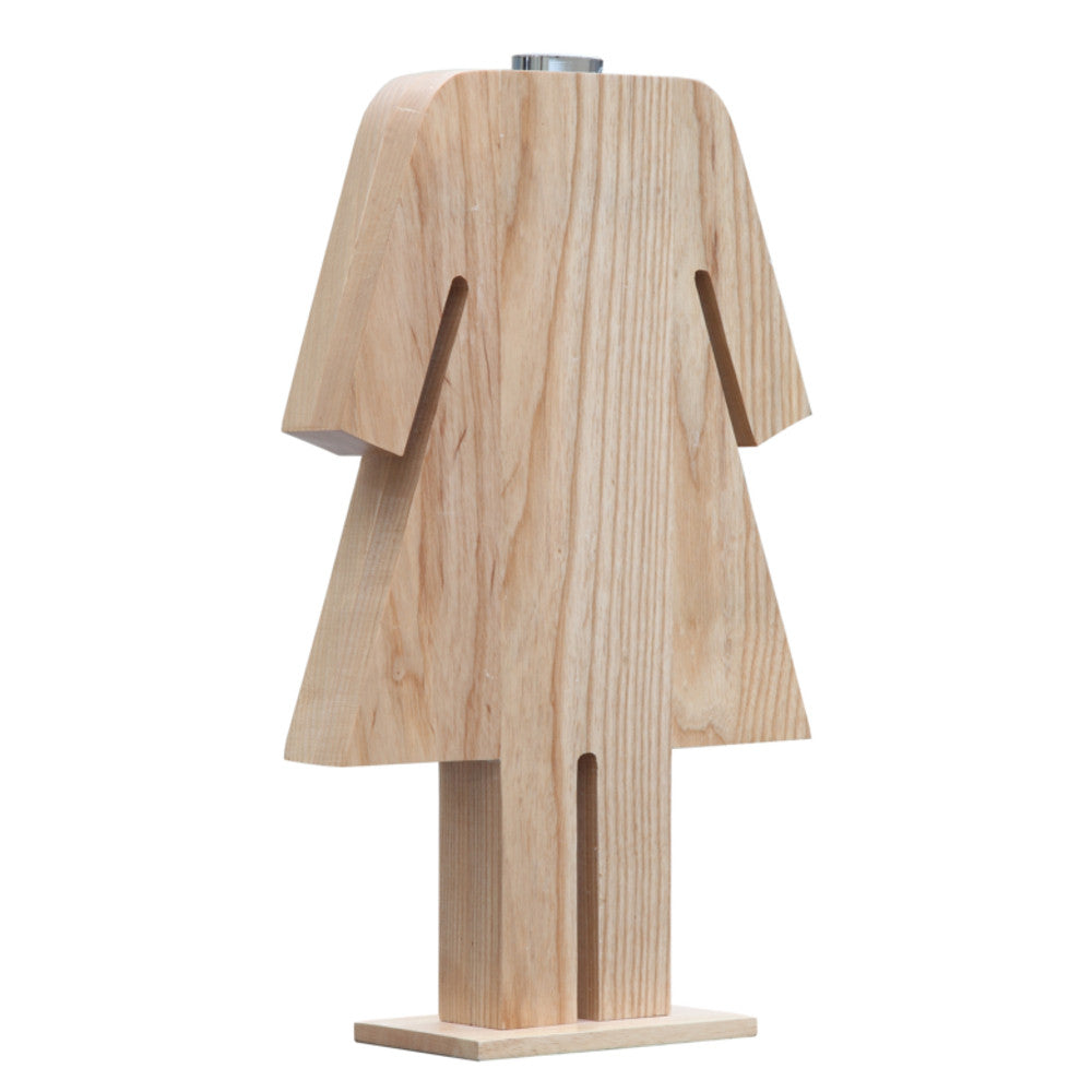 Fine Mod Imports Person Table Lamp Female, Natural