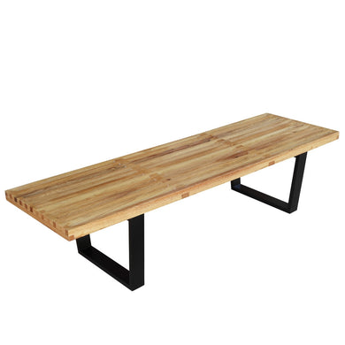 Fine Mod Imports Wood Bench 60