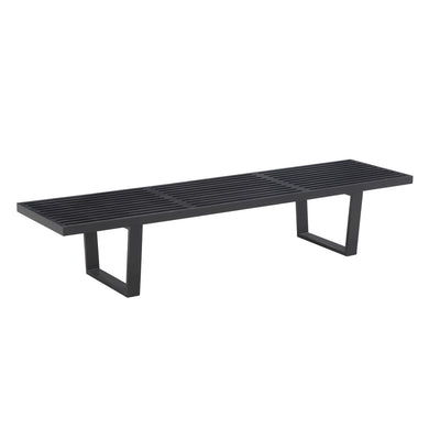 Fine Mod Imports Wood Bench 72