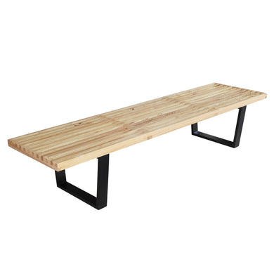 Fine Mod Imports Wood Bench 72
