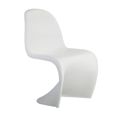 Fine Mod Imports Shape Chair, White
