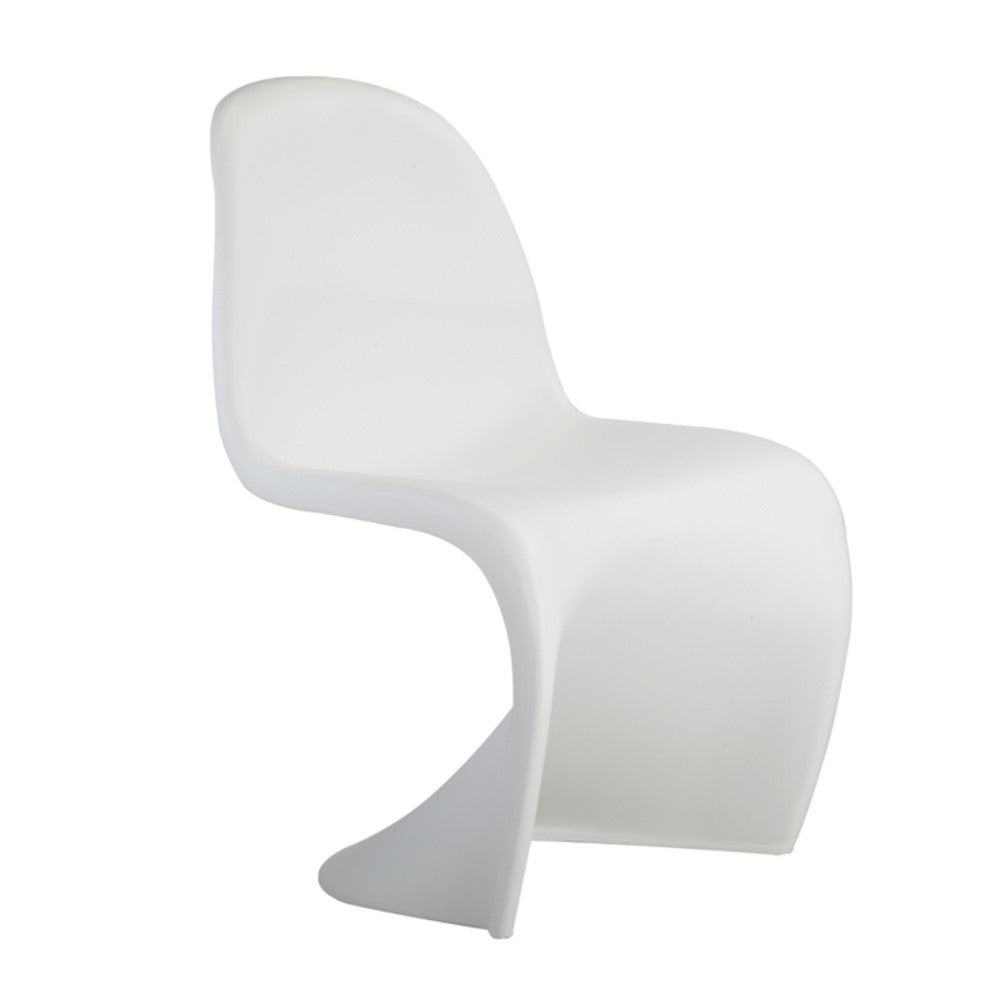 Fine Mod Imports Shape Chair, White