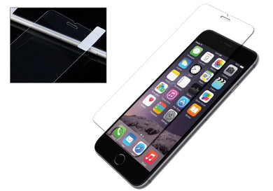 Tempered Glass for iPhone 6 Plus + 6S Plus - Scratchproof, Shatterproof, Features 9H Hardness Rating (No Border)
