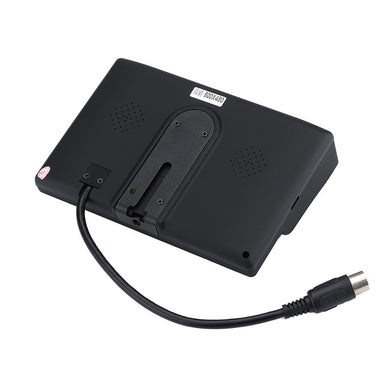 7 Inch Car LCD Display - 800x480, 4 Camera Input, Split Screen Display