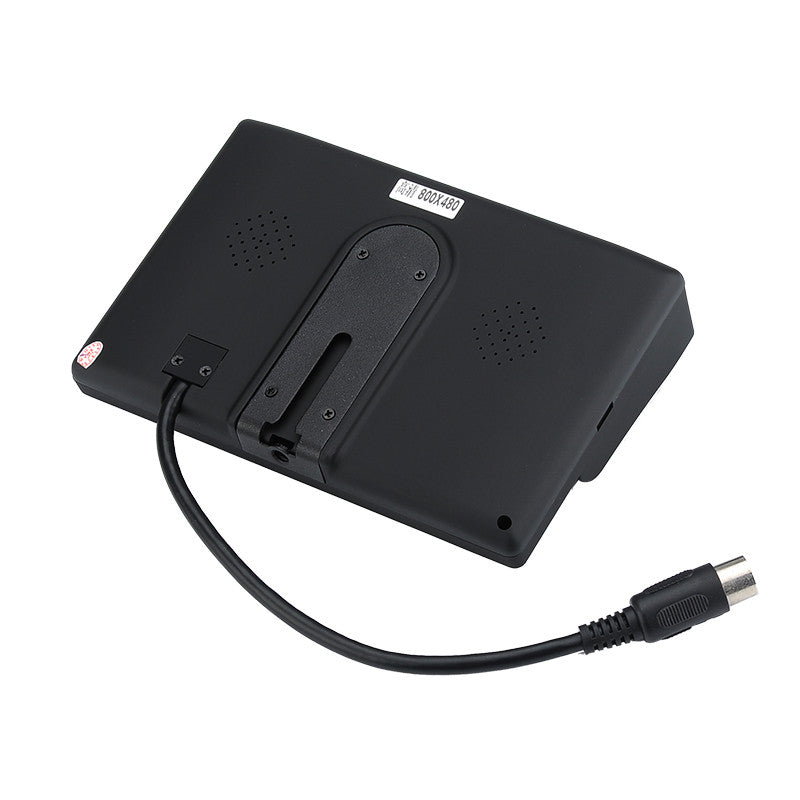 7 Inch Car LCD Display - 800x480, 4 Camera Input, Split Screen Display