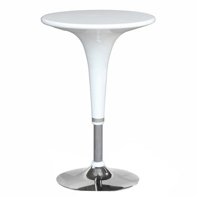 Fine Mod Imports Razzle Counter Table, White