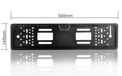 Car Rearview Camera - Nightvision, Waterproof, EU License Plate