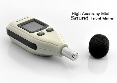 Mini Sound Level Meter - High Accuracy, 35 to 130 Decibels