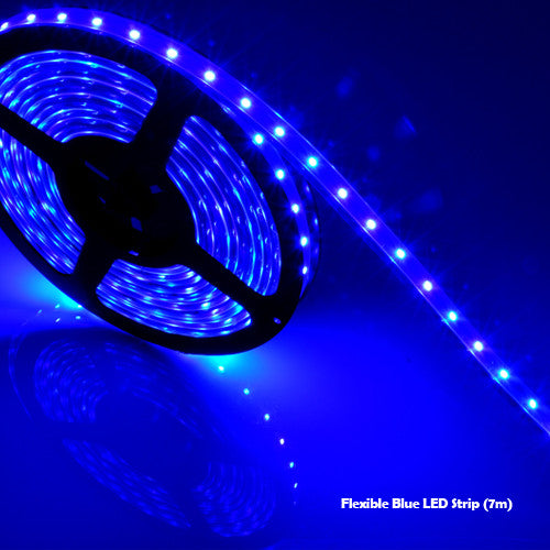 Flexible Blue LED Strip (7 Meters)