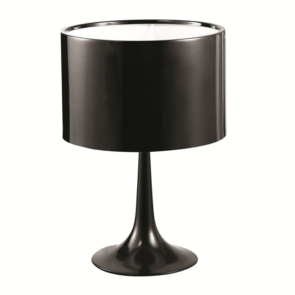 Fine Mod Imports Tulip Table Lamp, Black