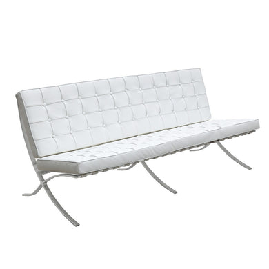 Fine Mod Imports Pavilion Sofa, White