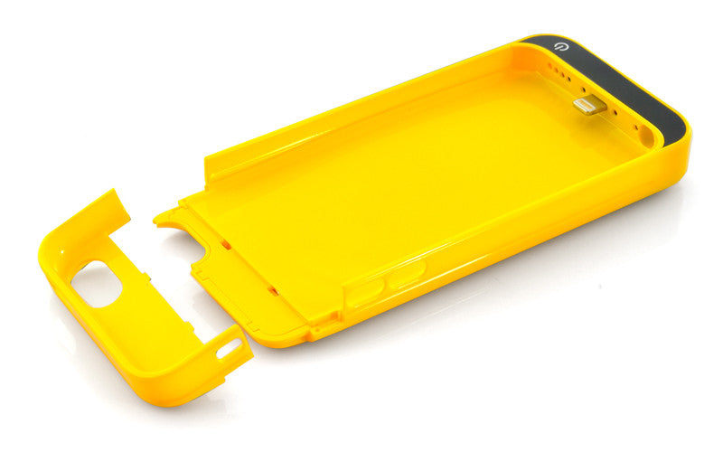 2200mAh External Battery Case - For iPhone 5/5C/5S (Orange)