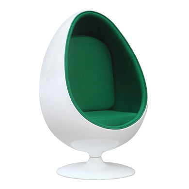 Fine Mod Imports Easter Chair, Green