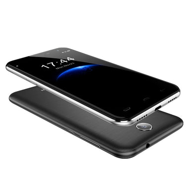 Homtom HT3 Android Smartphone - Quad Core CPU, Mali GPU, 5 Inch HD Display, 3000mAh Battery, Dual SIM (Silver)