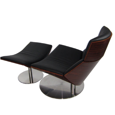 Fine Mod Imports Impress Lounge Set, Black