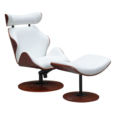 Fine Mod Imports Luxur Lounge Set, White