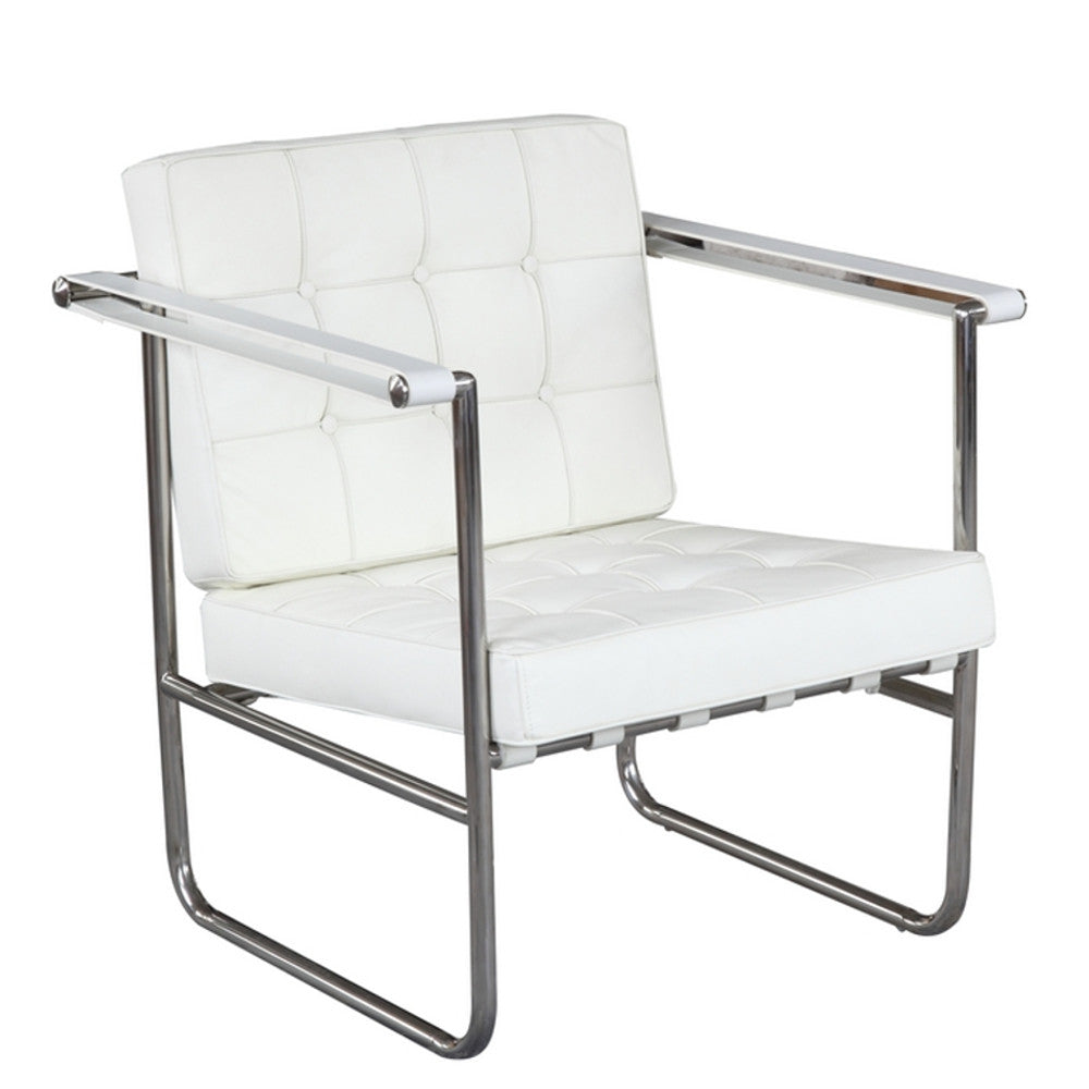 Fine Mod Imports Celona Chair, White