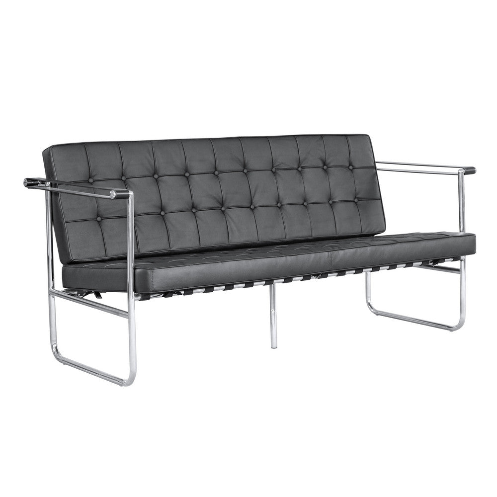 Fine Mod Imports Celona Sofa, Black