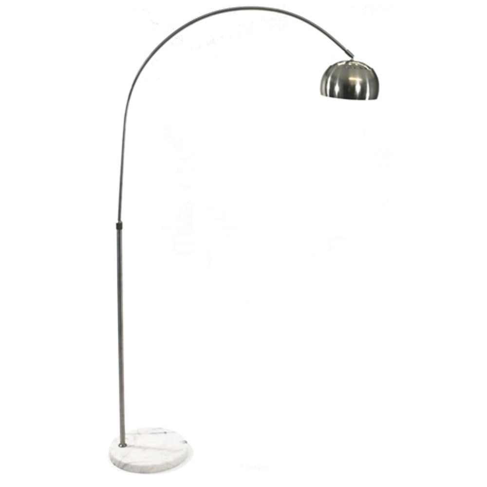 Fine Mod Imports Arco Coster Lamp, White