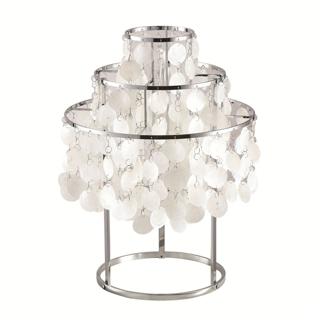 Fine Mod Imports Pearl Table Lamp, Mother of Pearl